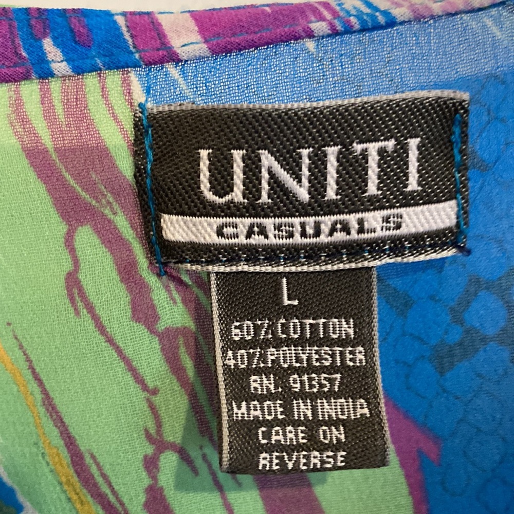 Multi Color Summer Top - Picture 3 of 5
